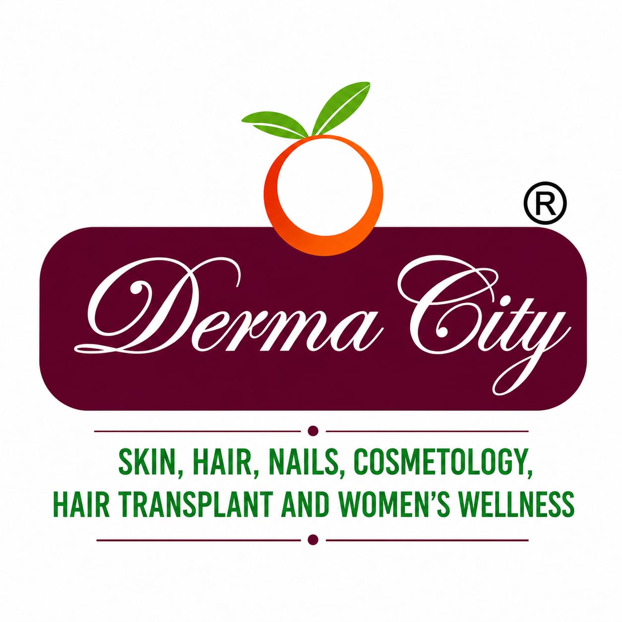 Dermacity Skin Clinic Logo - Skin Hair Nails Cosmetology Hair Transplant and Women's Wellness